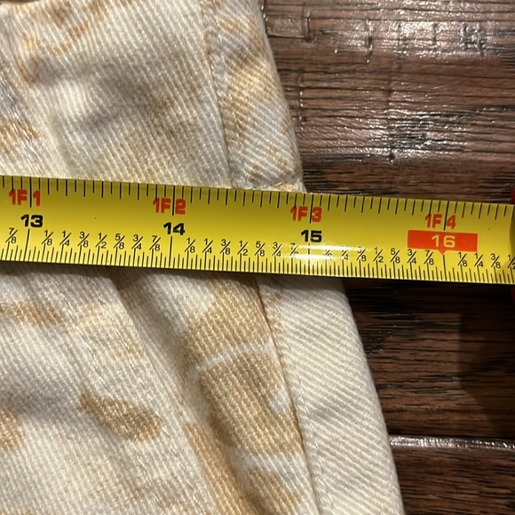 BDG Urban Outfitters Subtle Jungle Print Jean Skirt Size M - Picture 5 of 9